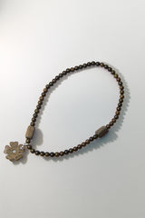 flower wood beads bracelet