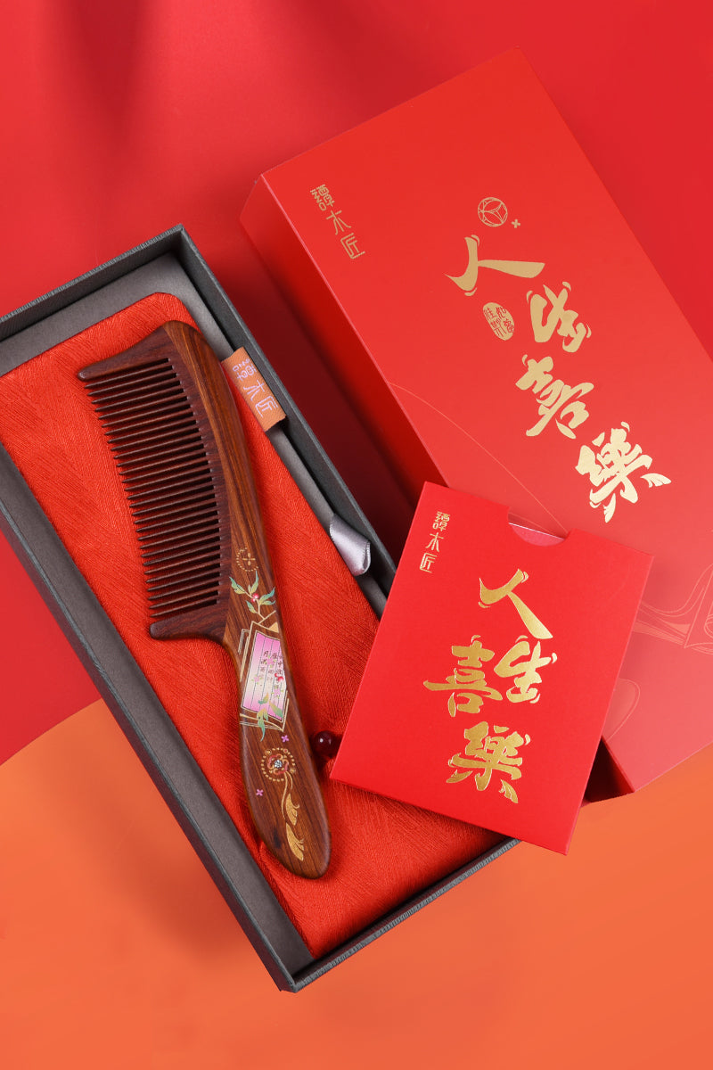 Love Letter Wooden Comb