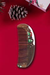 Xmas tree wood comb